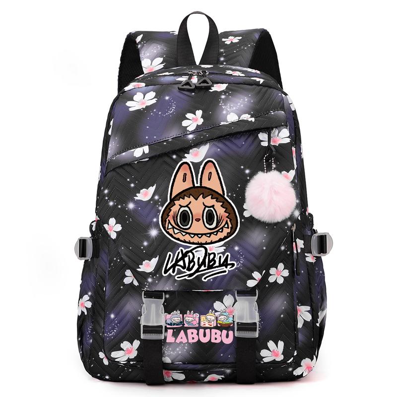 Cartoon Printed Backpack Student Kid Boy Girl Bookbag Teenger Large Capacity Waterproof Schoolbag Travel Bag Gift Mochila