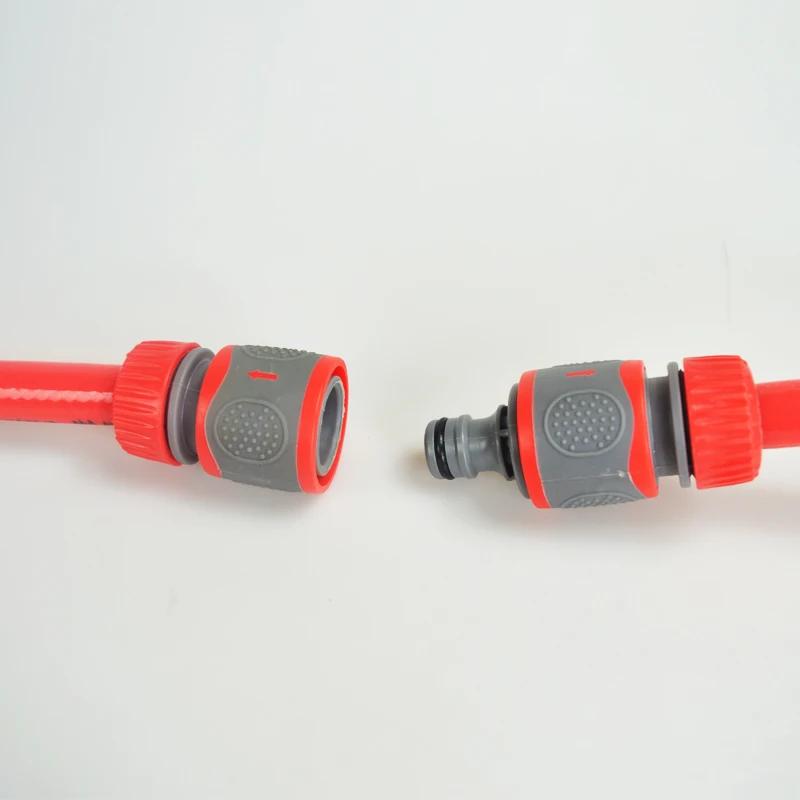 2-Way Garden Hose Connector Joiner Coupler Male Direct Nipple Quick Connect Extend Water Pipe Tap for Watering