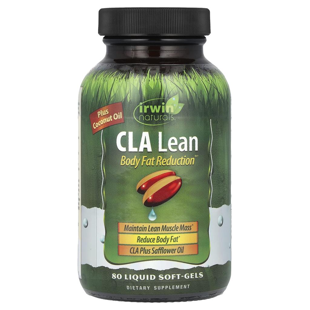Irwin Naturals C.L.A. Lean, Body Fat Loss, 80 Liquid Softgels