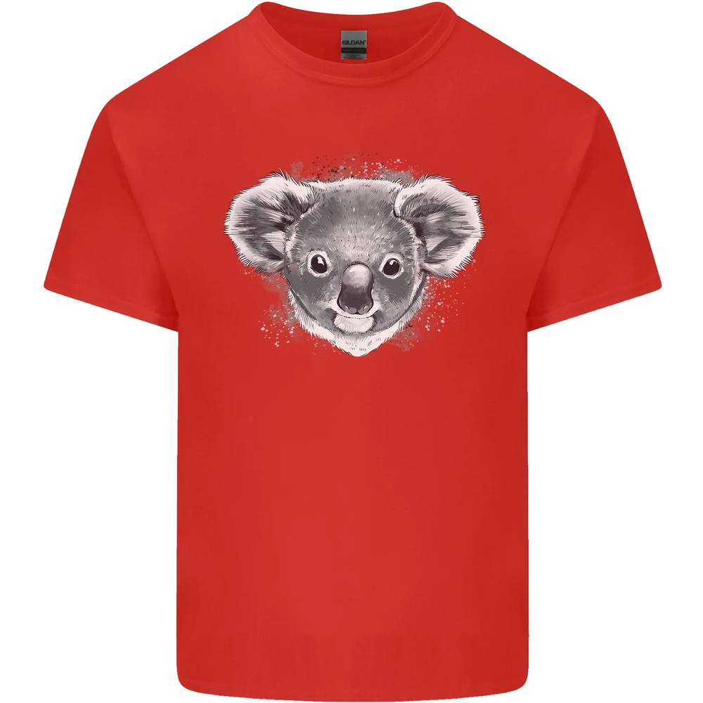 Koala Bear Head Unisexs Cotton TShirt Tee Top