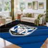 Canterbury-Bankstown Bulldogs Design Crystal Velvet Rug Soft Decorative Mat for Bedroom Entrance