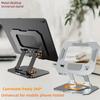 Tablet Holder Carbon Steel Stand with 360° Rotation Adjustable Stand For iPad Pro Air Mini Mobile Phone Desk Bracket 4-15 Inch