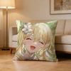 G-Genshin Lumine Impact Pillow Case Cushion Cover Throw Pillow Case For Car Sofa