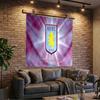 1PC Aston Villa Pride Tapestry, Unique Design Tapestry, Wall Decor for Bedroom,Livingroom, Playroom,Heartwarming Fan Holiday Gifts