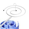 Blanket Drying Rack Spiral Drying Hanger Metal Garment Rack Rotatable Closet Organizers Supplies Mattress Storage Convenient For