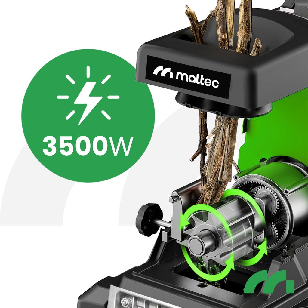 Измельчитель веток Maltec Mastershred3500W