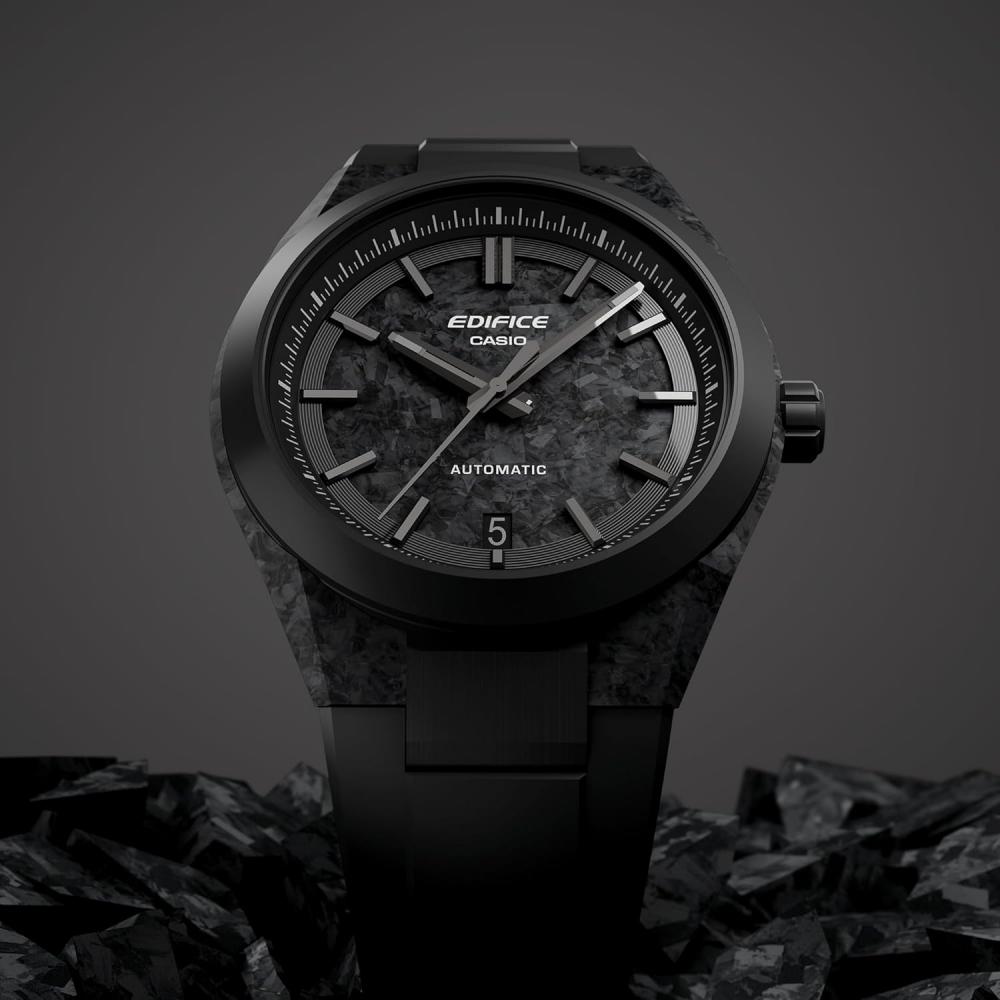 Casio Мужские автоматические часы Edifice Черные Efk 100xpb 1ajf