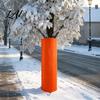 Tree Trunk Protector Protector Thermal Insulation Wrap with Drawstring Freeze Windproof Shield Protection Winter Bark for Palms Fruit Trees Outdoor