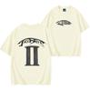 Футболка Travis Jackboys 2 Astroworld Rap Tee Streetwear Графическая футболка Hip Hop Концертная футболка Унисекс в винтажном стиле Rap Мерч