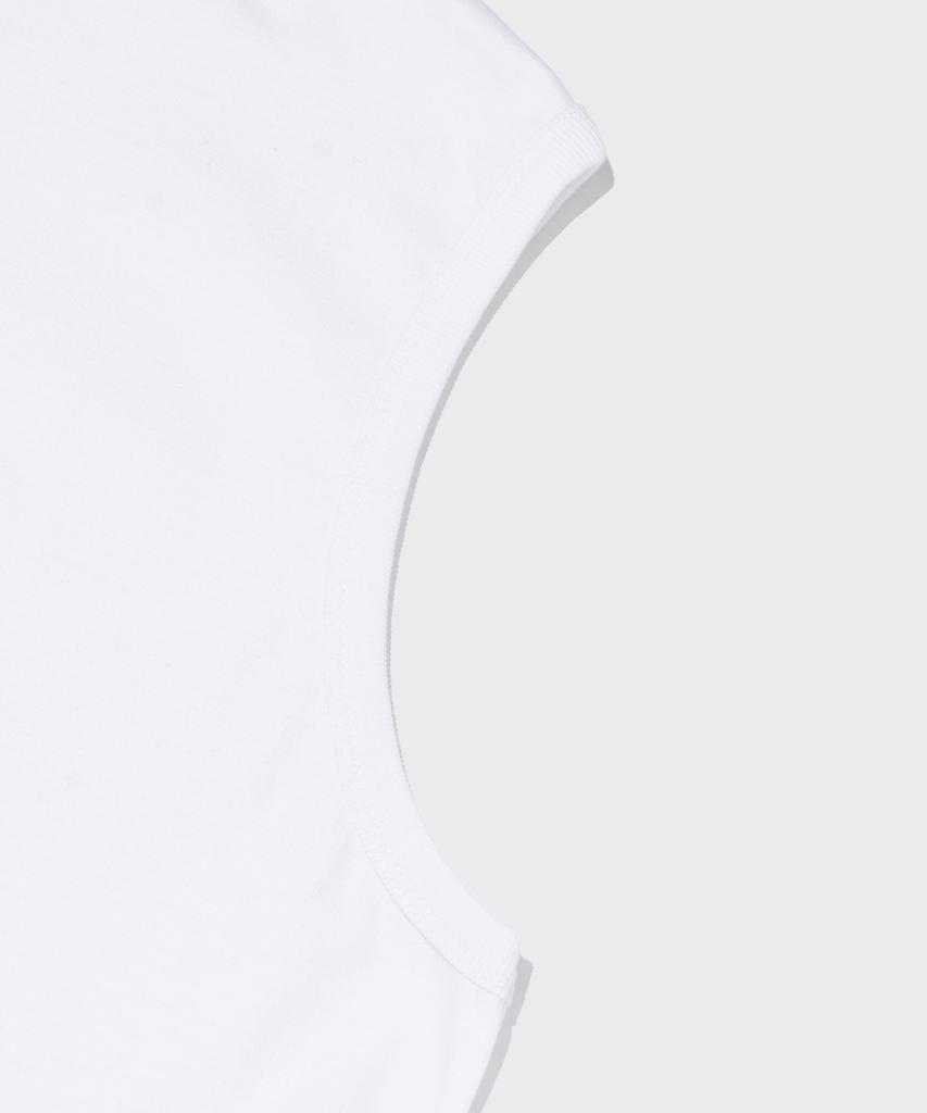 CARGOBROS Plain Box Sleeveless (White)
