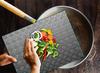 TEMPERED GLASS CUTTING BOARD 30x22 GRAY