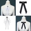 Brooch Women's JK Bow Tie Polyester Fabric Bowknot Shirt Bowtie Fashion Ribbon Bow Tie  Shirt