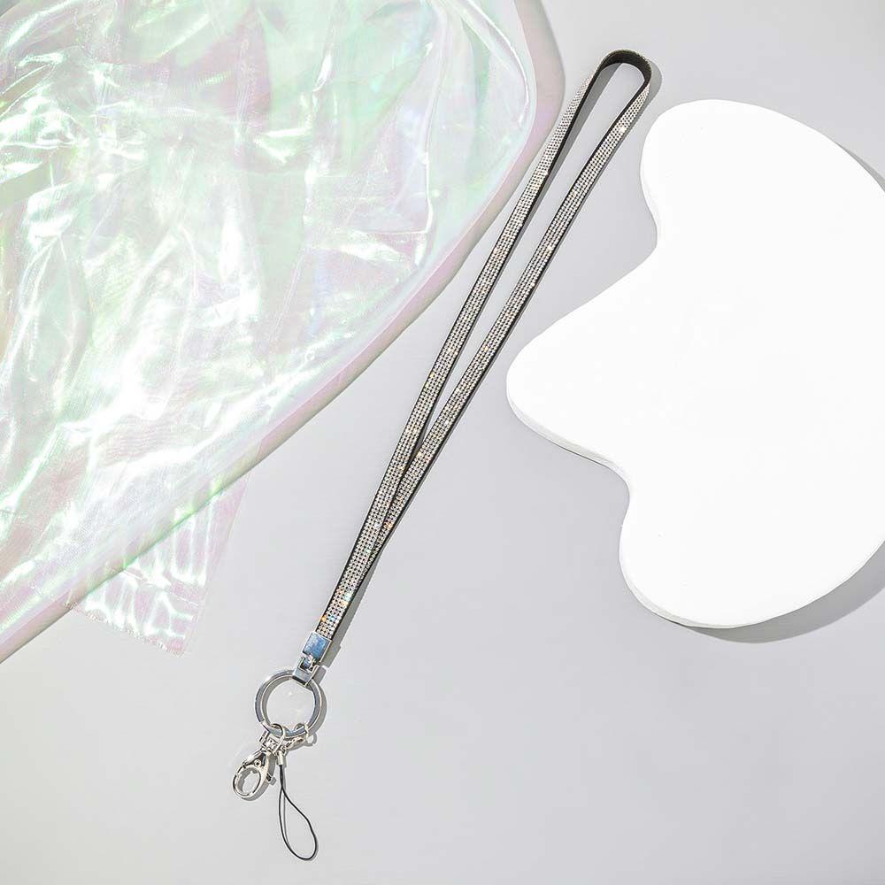 Lanyard Luxury Rhinestone Keys Holder Keychain Lanyard Mobile Phone Straps Neck Strap Phone Lanyard