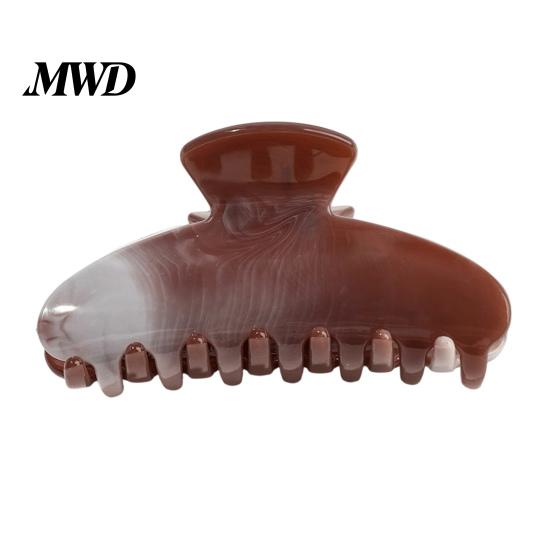 Gentle Pastel Hair Clip Back Head Claw, Macaron Color Shower Clip, Smooth Surface Large Long Claw Anti-Slip Teeth Accessory for Buns Commuting Travel