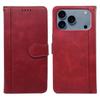 For iPhone 17 Pro Max Case Calf Texture Leather Stand Book Style Phone Cover