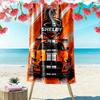 Shelby Racing Print Beach Towel, Large Soft Quick Dry Towel for Beach Camping Swimming