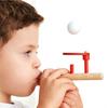 Wood Wooden Ball Blower Oral Motor Speech Therapy Autism Training Classic Toy