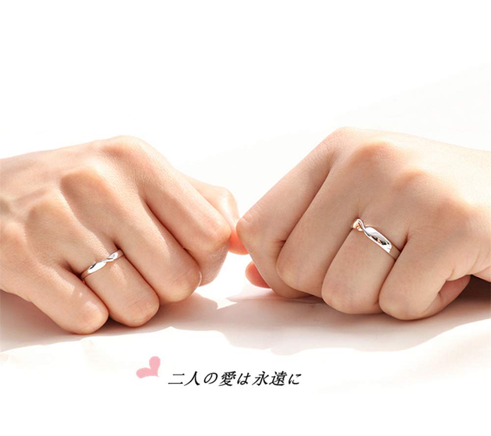 Kokoromilove Парное ожерелье Парное ожерелье Набор из 2 парных парных колец Доступно парное ожерелье Подарок на годовщину Стильная подарочная упаковка