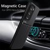 For OPPO Reno 12 Pro 12Pro Magnetic Texture Phone Case For OPPO Reno 11 Pro 11F Soft Silicone Shockproof Protective Back Cover