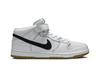 Men's Sneakers Nike SB Dunk Mid Orange Label White White/Black-White-Gum Light Brown