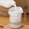 Thick Creamy Greek Yogurt Strainer With Lid Cheese Yogurt Filter Whey Separator  Cheese