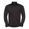Russell Collection Mens Stretch Fitted Long-Sleeved Shirt