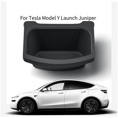 Задний ящик для хранения из ТПЭ для Tesla Model Y Juniper Launch 2025-UP Органайзер Центральная консоль B Мусорные аксессуары для заднего сиденья