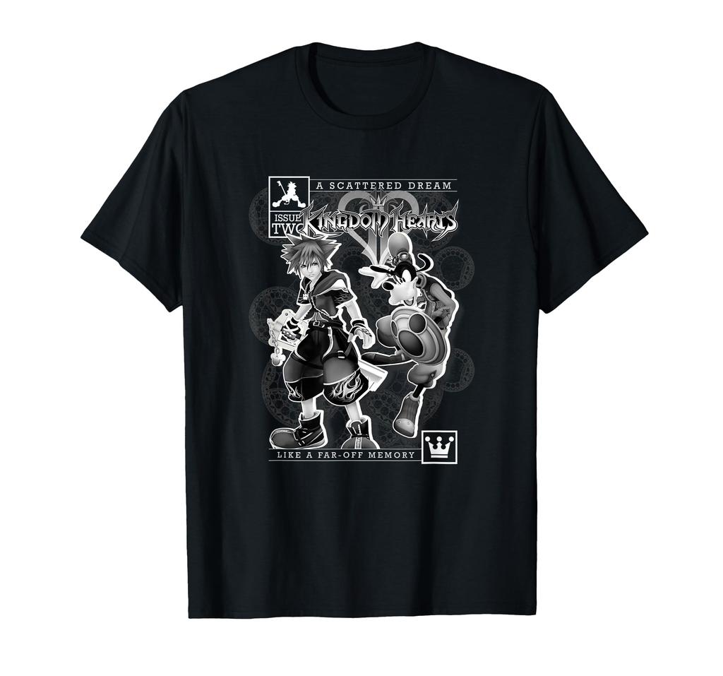 Disney Kingdom Hearts Scattered Dreams Distant Memories Comic Cover T-Shirt