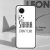 I don't care Case For Honor X9a X9b X9c X8b X8a X8 X9 50 70 90 Lite Honor 200 Pro Magic 7 5 6 Lite Cover