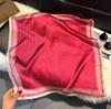 Premium Lightweight Breathable Minimalist Black Polka Dot Satin Square Hijab Elegant Border Design for Spring Summer Fashion