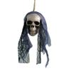 4Pcs Halloween Hanging Ghost Skeleton Flying Ghost Party Props Halloween Haunted House Decorations