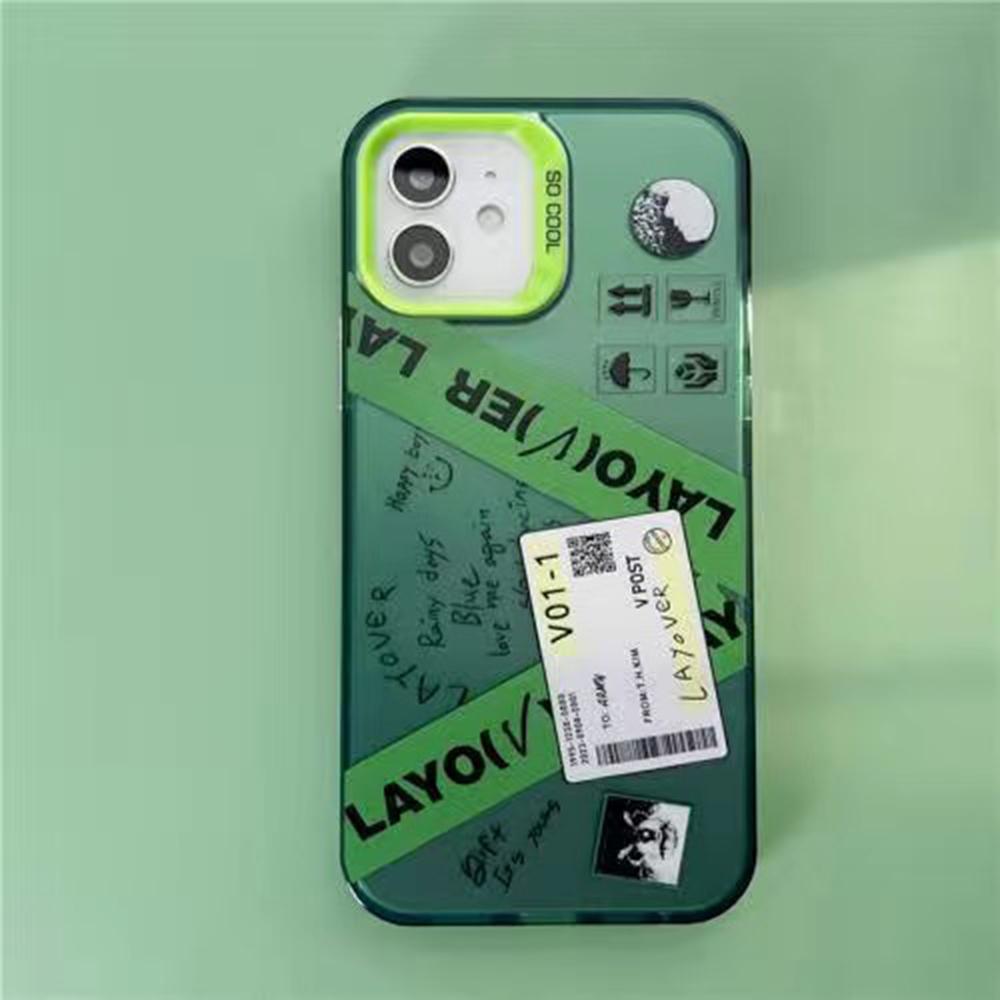 V LAYOVER Чехол для телефона TaeHyung для Xiaomi Redmi 14C 13C 12C 13 12 10 A1 A2 A3 9T 9A K60 K40 4G 5G Противоударная матовая задняя крышка