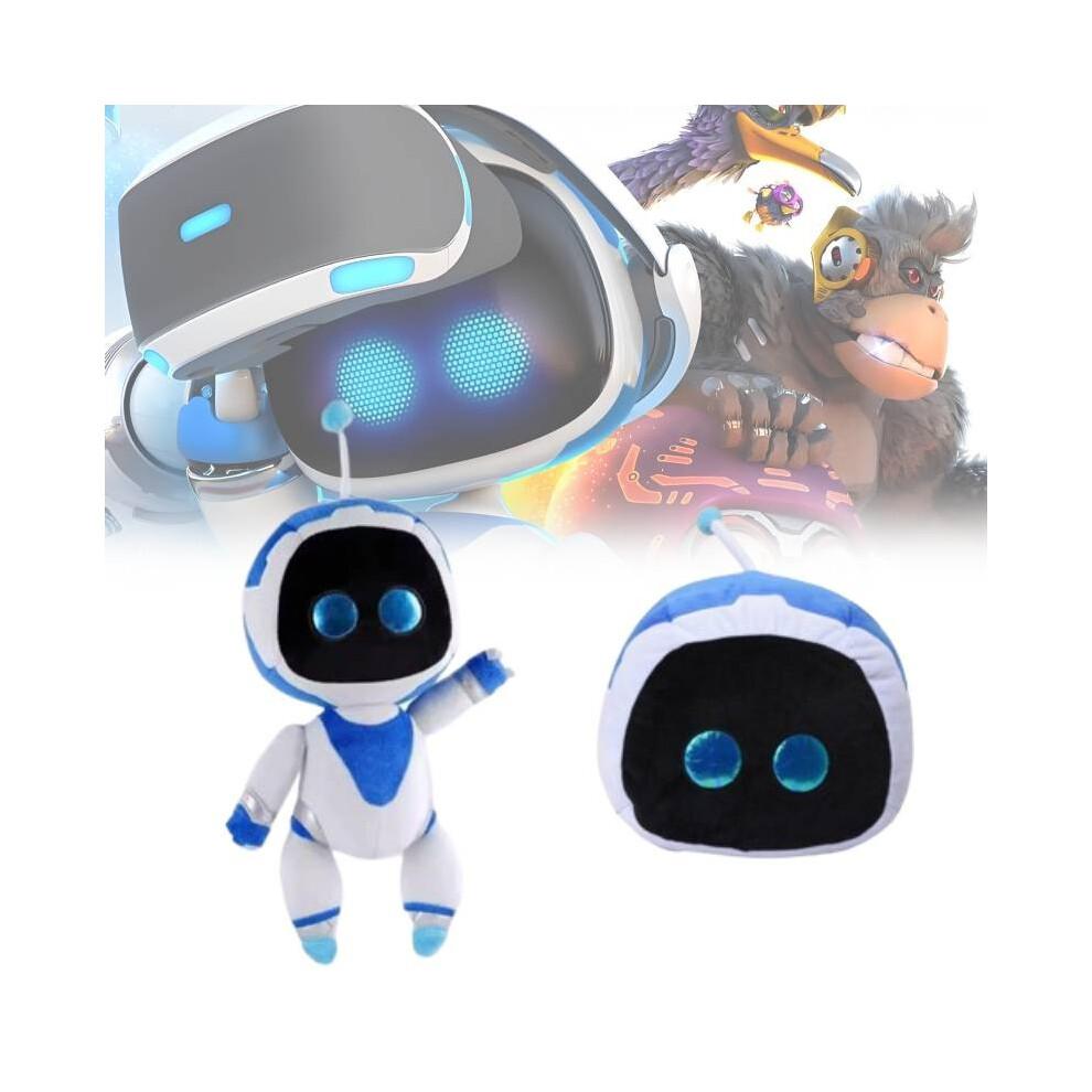 (White)Astro Bot Plüschtier süß Cartoon Kindergeburtstag Urlaub Geschenk Dekokissen