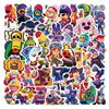 50 New Brawl Stras Graffiti Stickers Decorate Suitcase Laptop Mobile Phone Stickers