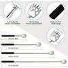 3Pcs/Set Back Scratcher Telescopic Scratching Back Scratcher Massager Kit Scraper Extendable Telescoping Itch Massage Relaxation