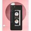 Cassette Mix Tape Case For Samsung Galaxy S22 S23 S24 Ultra Note 20 10 S8 S9 S10 Plus S21 S20 FE Soft Cover