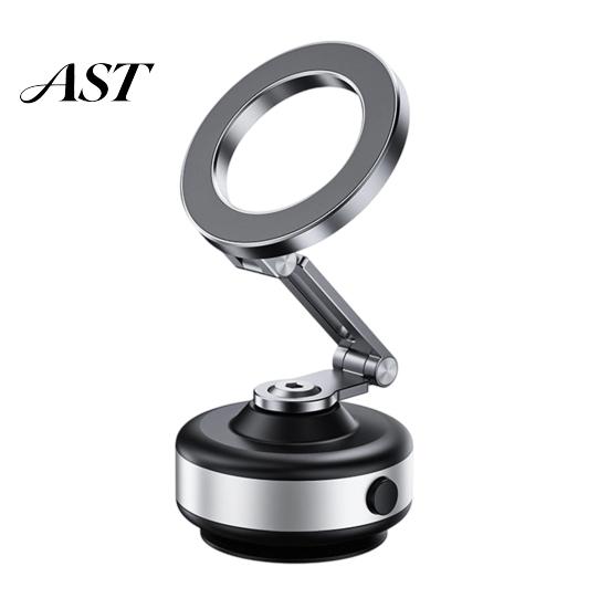 Stable Auto Suction Phone Dock Electric Vacuum Cup Magnetic Holder for Car, 360 Degree Rotating Dashboard Extendable Telescopic Car Mount with