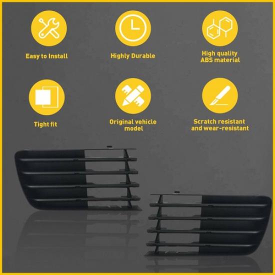 For 2004-2009 Toyota Prius Fog Light Lamp Cover W/O Hole Left &Right US