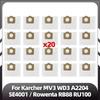 Пылесборники совместимые с Karcher MV3 WD3 WD3200 WD3300 A2204 A2656 WD3.500P SE4001 SE4002 / Rowenta RB88 RU100 запасные мешки для пылесоса