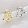 European and American Niche Design Hollow Five-Pointed Star Grillz Hip-Hop Minimalist Star Tooth Jewelry Hip Hop Grill