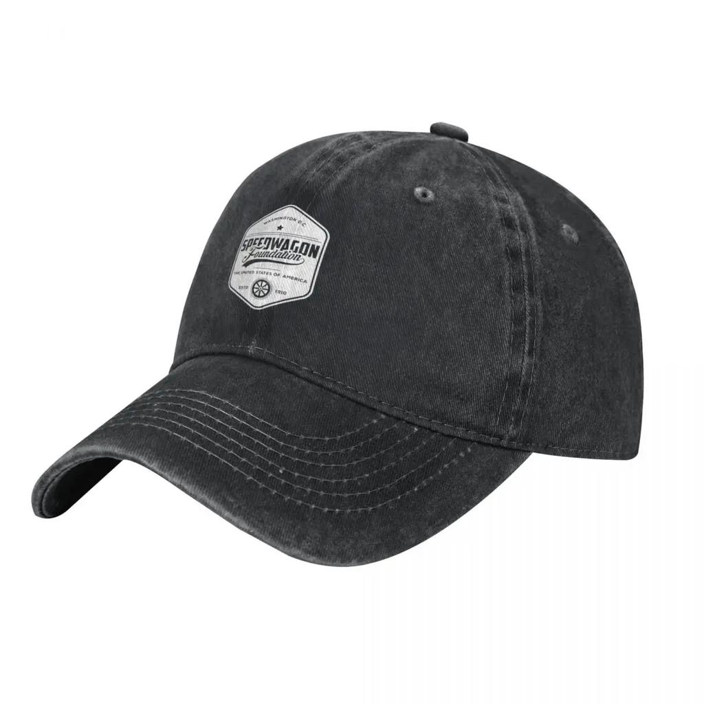 Speedwagon foundation retro shirt Baseball Cap Designer Hat Luxury Cap luxury caps Wild Ball Hat Golf Women Unisexs