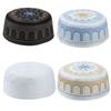 Embroidered Hui Muslim Men's Prayer Hat - Saudi Arabia/UAE Design