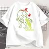 Cartoon Game Cut The Rope TShirt  Funny Frog Short Sleeve Top Tees O Neck Kids Harajuku Tshirt Top  Harajuku Goth Y2k T Shirts