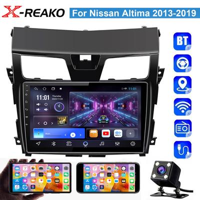 Автомобильная стереосистема 2 Din Android для Nissan Altima Teana 2013-2017, автомобильная магнитола, Wi-Fi, GPS-навигация, мультимедийный плеер, головное устройство с рамкой