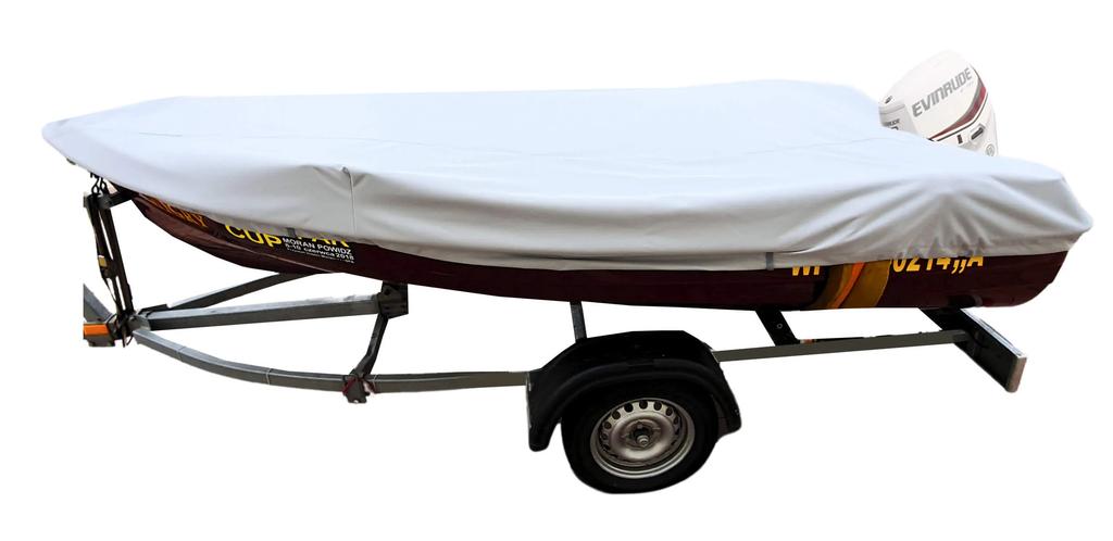 Pokrowiec na łódź wędkarską 110g/m2 270-300cm