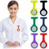 High Quality Silicone Nurse Watch Solid Medical Pocket Watch Pin Pocket Watch Hanging Watch Brooch Decor Quartz