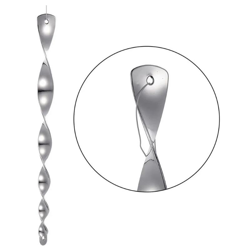 8 шт. отпугиватель птиц светоотражающие стержни 30 см отпугиватель птиц спиральный вращающийся стержень подвесные украшения для домашнего садового декора