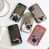 Забавный чехол для телефона Bulldog для iPhone 14 13 12 11 Mini Pro Max XS X Max XR 8 7 Plus SE 2022, цветной чехол для телефона