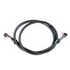 50cm-130cm Universal Motorcycle Braided Brake Clutch Oil Hose Line Pipe Tube Brake Tubing Fit For Yamaha For Suzuki For Harley