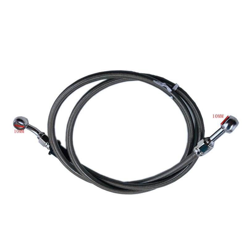 50cm-130cm Universal Motorcycle Braided Brake Clutch Oil Hose Line Pipe Tube Brake Tubing Fit For Yamaha For Suzuki For Harley